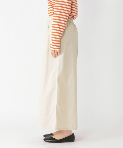 studio CLIP（スタディオクリップ）の「【マシンウォッシャブル/イージーケア】ケアコーデュロイスカーチョ（その他パンツ・レディース・オフホワイト/ネイビー/ベージュ・LARGE/MEDIUM）」の12枚目の写真