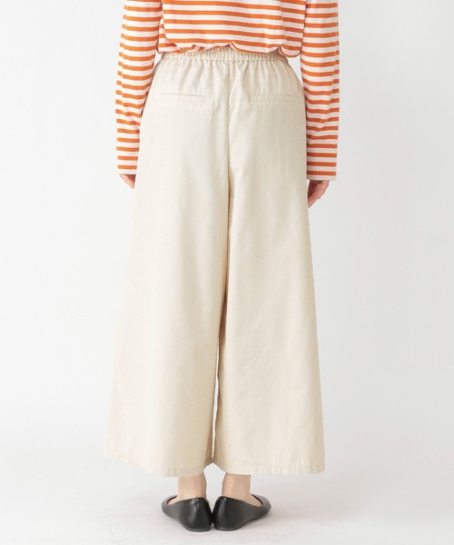 studio CLIP（スタディオクリップ）の「【マシンウォッシャブル/イージーケア】ケアコーデュロイスカーチョ（その他パンツ・レディース・オフホワイト/ネイビー/ベージュ・LARGE/MEDIUM）」の13枚目の写真