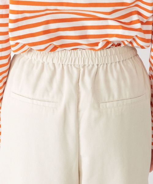 studio CLIP（スタディオクリップ）の「【マシンウォッシャブル/イージーケア】ケアコーデュロイスカーチョ（その他パンツ・レディース・オフホワイト/ネイビー/ベージュ・LARGE/MEDIUM）」の17枚目の写真