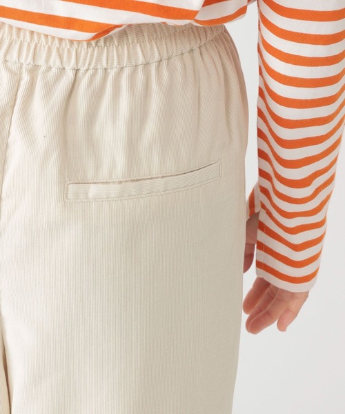 studio CLIP（スタディオクリップ）の「【マシンウォッシャブル/イージーケア】ケアコーデュロイスカーチョ（その他パンツ・レディース・オフホワイト/ネイビー/ベージュ・LARGE/MEDIUM）」の18枚目の写真