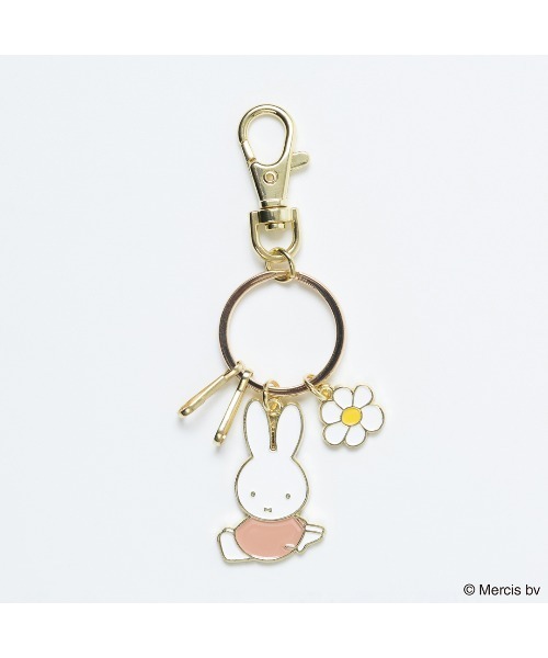 Dick Bruna（ディックブルーナ）の「BRUNA SET CHARM キーチャーム（キーホルダー・レディース・ピンク/オレンジ/ブルー・FREE）」の3枚目の写真