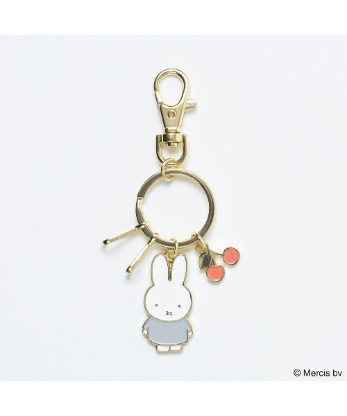 Dick Bruna（ディックブルーナ）の「BRUNA SET CHARM キーチャーム（キーホルダー・レディース・ピンク/オレンジ/ブルー・FREE）」の2枚目の写真