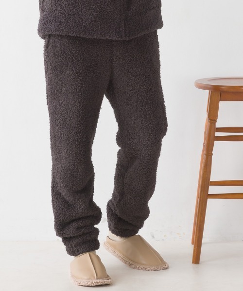 OMNES（オムネス）の「あったかふわシャギーパンツ（その他パンツ・レディース・ホワイト×ブルー/チャコール/ピンク/ネイビー・MEDIUM/LARGE）」の13枚目の写真