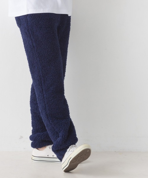 OMNES（オムネス）の「あったかふわシャギーパンツ（その他パンツ・レディース・ホワイト×ブルー/チャコール/ピンク/ネイビー・MEDIUM/LARGE）」の15枚目の写真