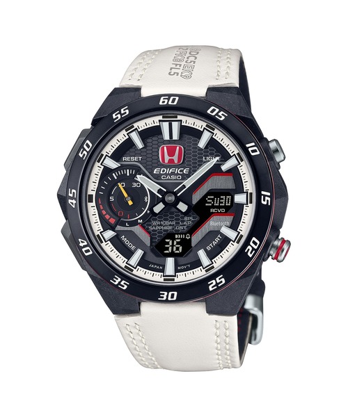 EDIFICE(エディフィス)の「Honda TYPE R Edition / ECB-2200HTR-1AJR(アナログ腕時計・メンズ・ブラック×ホワイト・FREE)」の1枚目の写真