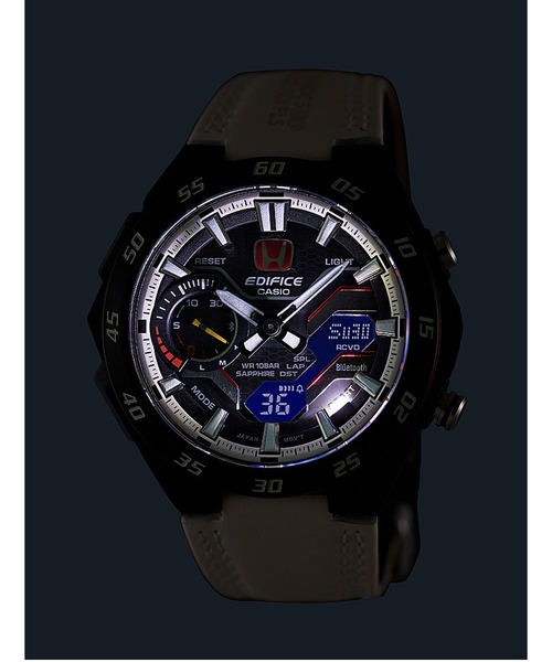 EDIFICE(エディフィス)の「Honda TYPE R Edition / ECB-2200HTR-1AJR(アナログ腕時計・メンズ・ブラック×ホワイト・FREE)」の6枚目の写真