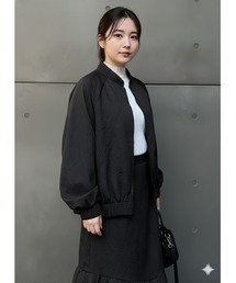 Ayla（アイラ）の「テキスタイルジップブルゾン（ブルゾン）」