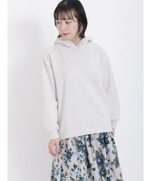 Samansa Mos2 | 裏起毛コクーンパーカー(Tシャツ/カットソー)