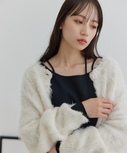 VIS(ビス)の「【2WAY】アシメストラップカットソー(Tシャツ/カットソー・レディース・キナリ/ブラック・FREE)」の12枚目の写真