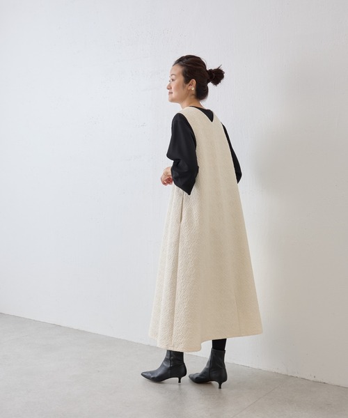 BEARDSLEY（ビアズリー）の「コットンジャガードワンピース  