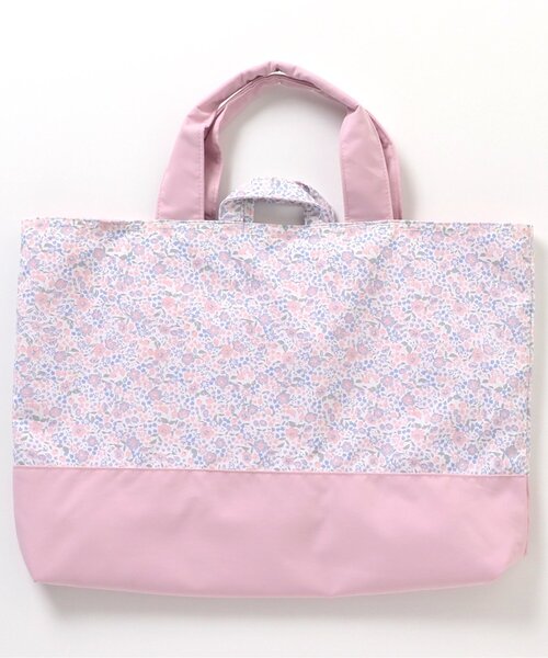 apres les cours（アプレレクール）の「3柄 レッスントート（トートバッグ・キッズ・ネイビー/ベージュ/ピンク・FREE）」の4枚目の写真