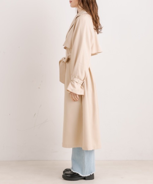セール】【S/M/Lサイズ展開】olivebasicトレンチコート