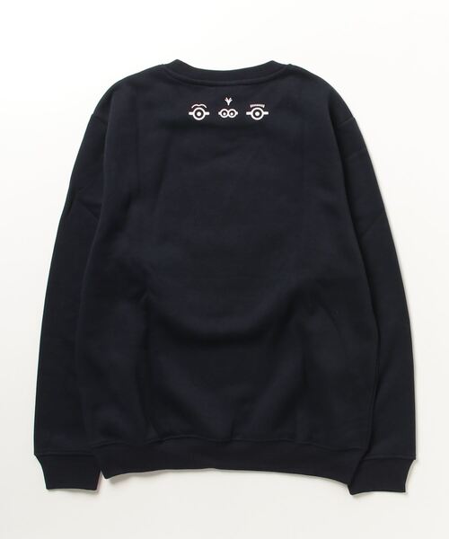 MINIONS（ミニオンズ）の「Minions ミニオンズ/裏起毛 スウェット トレーナー（スウェット・レディース・杢グレー/ネイビー・L/LL/M）」の22枚目の写真