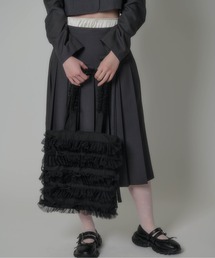 Carmelo | チュールトートバッグ / Frill tote bag(トートバッグ)