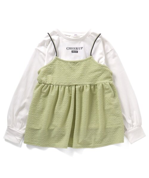 algy(アルジー)の「ポコポコキャミ&ロンTセット(その他トップス・キッズ・ライム/アイボリー/ブラック・XX-SMALL/MEDIUM/X-SMALL/SMALL)」の18枚目の写真