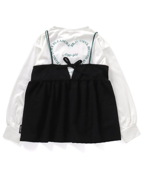 algy(アルジー)の「ポコポコキャミ&ロンTセット(その他トップス・キッズ・ライム/アイボリー/ブラック・XX-SMALL/MEDIUM/X-SMALL/SMALL)」の4枚目の写真