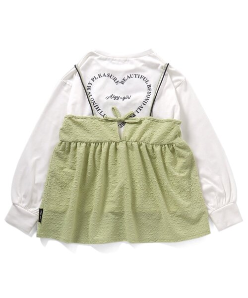 algy(アルジー)の「ポコポコキャミ&ロンTセット(その他トップス・キッズ・ライム/アイボリー/ブラック・XX-SMALL/MEDIUM/X-SMALL/SMALL)」の15枚目の写真