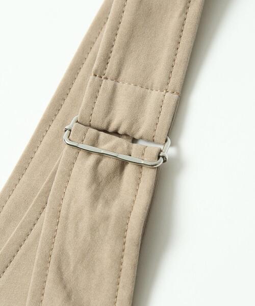 coen（コーエン）の「フェイクスウェードジャンスカ（ジャンパースカート・レディース・ベージュ/ダークグレー・M/L）」の15枚目の写真