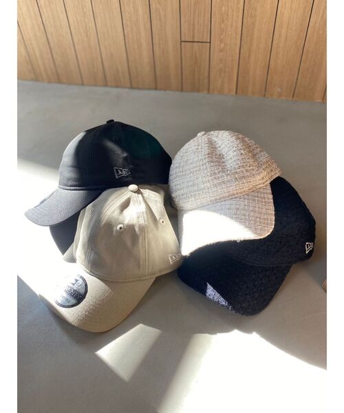 NEW ERA（ニューエラ）の「【NEWERA】ベーシックロゴキャップ（キャップ・レディース・その他1/ベージュ/ブラック/その他・FREE）」の10枚目の写真