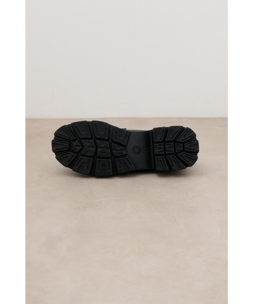 AZUL by moussy（アズールバイマウジー）の「ダブルリングメタルトラックソールローファー（ローファー・レディース・ブラック系その他/ブラック・SMALL/MEDIUM/LARGE）」の10枚目の写真