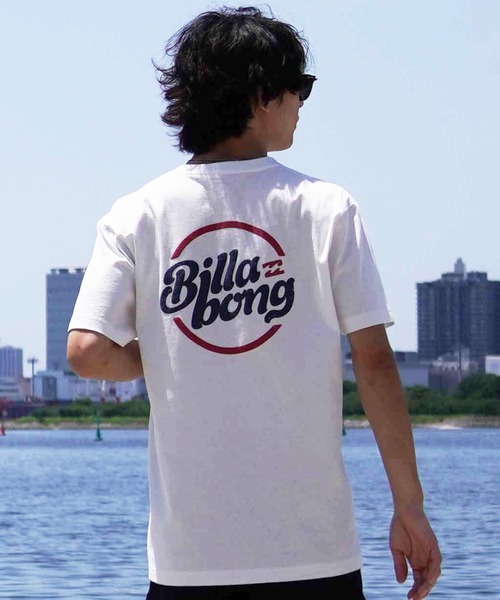 BILLABONG(ビラボン)の「BILLABONG/ビラボン 半袖Tシャツ バックプリント レギュラーフィット BE01A-205(Tシャツ/カットソー・メンズ・レンガ/ブラック/オフホワイト・S/M/L/XL)」の6枚目の写真