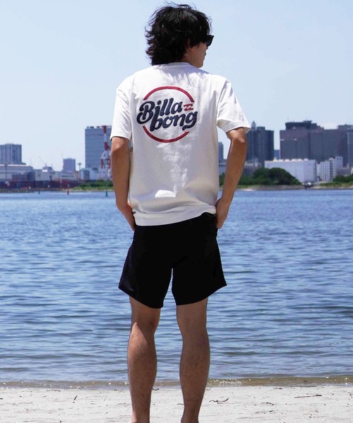 BILLABONG(ビラボン)の「BILLABONG/ビラボン 半袖Tシャツ バックプリント レギュラーフィット BE01A-205(Tシャツ/カットソー・メンズ・レンガ/ブラック/オフホワイト・S/M/L/XL)」の9枚目の写真