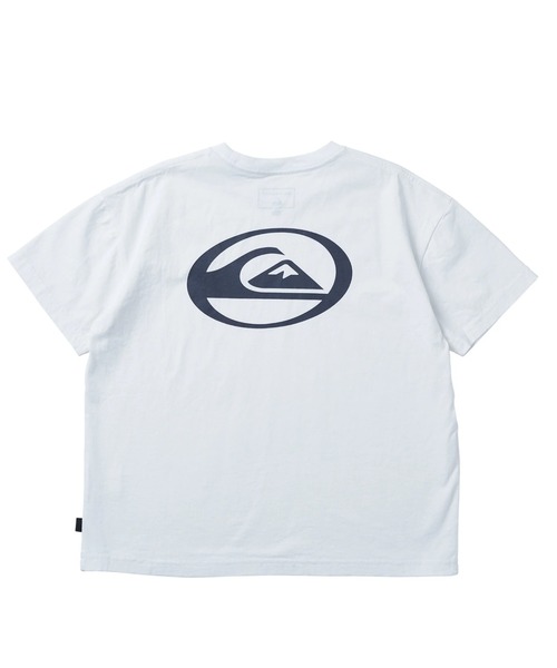 Quiksilver（クイックシルバー）の「SATURN LOGO ST YOUTH/クイックシルバーキッズ半袖バックプリントTシャツ（Tシャツ/カットソー・キッズ・ブラック/イエロー/ホワイト/グリーン・160/150/140/130）」の2枚目の写真