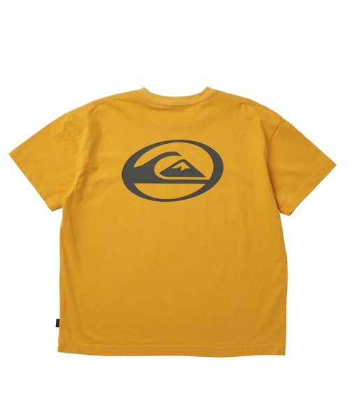 Quiksilver（クイックシルバー）の「SATURN LOGO ST YOUTH/クイックシルバーキッズ半袖バックプリントTシャツ（Tシャツ/カットソー・キッズ・ブラック/イエロー/ホワイト/グリーン・160/150/140/130）」の4枚目の写真