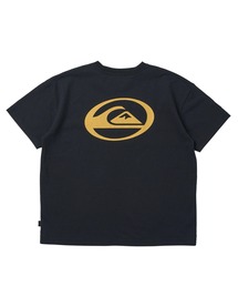 SATURN LOGO ST YOUTH/クイックシルバーキッズ半袖バックプリントTシャツ