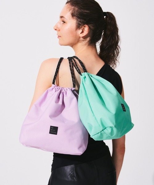 THE ART OF CARRYING(ジアートオブキャリング)の「【THE ART OF CARRYING】DRAWSTRING C / 巾着バッグ(トートバッグ・メンズ・ラベンダー/ベージュ/ライトグリーン/ホワイト/ブラック・FREE)」の9枚目の写真