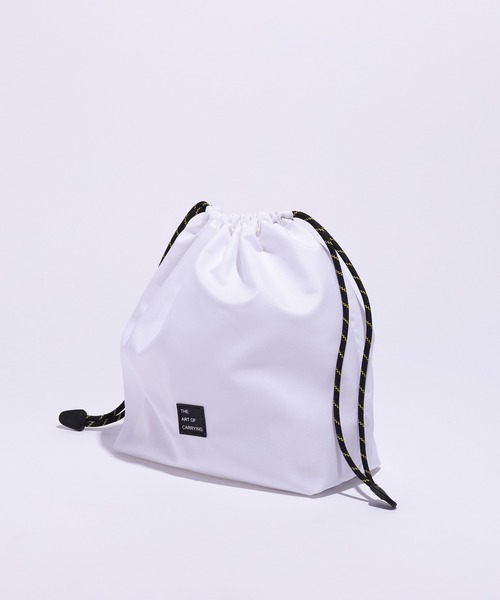 THE ART OF CARRYING(ジアートオブキャリング)の「【THE ART OF CARRYING】DRAWSTRING C / 巾着バッグ(トートバッグ・メンズ・ラベンダー/ベージュ/ライトグリーン/ホワイト/ブラック・FREE)」の14枚目の写真