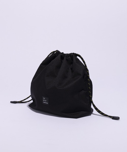 THE ART OF CARRYING(ジアートオブキャリング)の「【THE ART OF CARRYING】DRAWSTRING C / 巾着バッグ(トートバッグ・メンズ・ラベンダー/ベージュ/ライトグリーン/ホワイト/ブラック・FREE)」の10枚目の写真