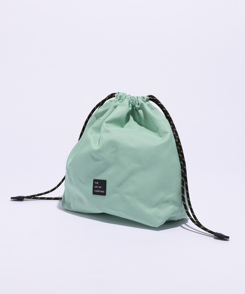 THE ART OF CARRYING(ジアートオブキャリング)の「【THE ART OF CARRYING】DRAWSTRING C / 巾着バッグ(トートバッグ・メンズ・ラベンダー/ベージュ/ライトグリーン/ホワイト/ブラック・FREE)」の22枚目の写真