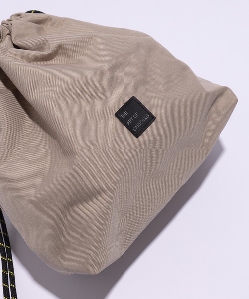 THE ART OF CARRYING(ジアートオブキャリング)の「【THE ART OF CARRYING】DRAWSTRING C / 巾着バッグ(トートバッグ・メンズ・ラベンダー/ベージュ/ライトグリーン/ホワイト/ブラック・FREE)」の20枚目の写真