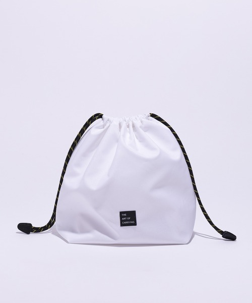 THE ART OF CARRYING(ジアートオブキャリング)の「【THE ART OF CARRYING】DRAWSTRING C / 巾着バッグ(トートバッグ・メンズ・ラベンダー/ベージュ/ライトグリーン/ホワイト/ブラック・FREE)」の6枚目の写真