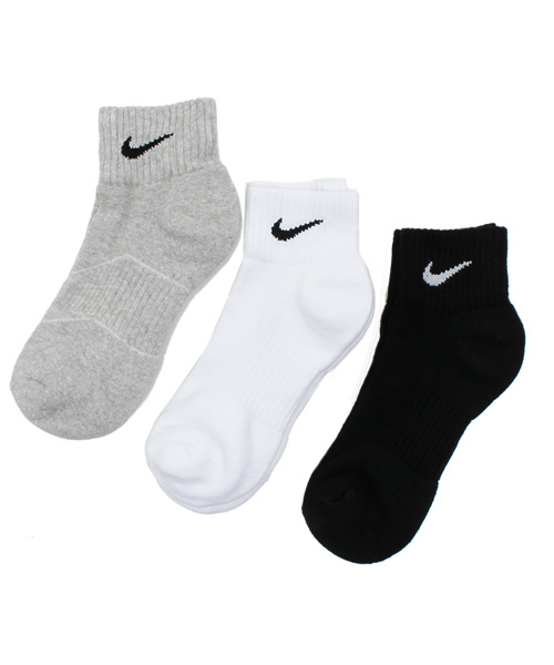 NIKE(ナイキ)の「WEGO/NIKE 3Pクォーターソックス(ソックス/靴下・レディース・ホワイト/その他・FREE)」の2枚目の写真