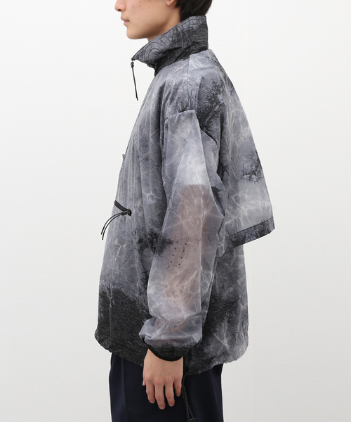 JOURNAL STANDARD(ジャーナルスタンダード)の「【OVER OVER】POP OVER OVER ACID RAIN(ナイロンジャケット・メンズ・チャコールグレー・LARGE/MEDIUM)」の4枚目の写真