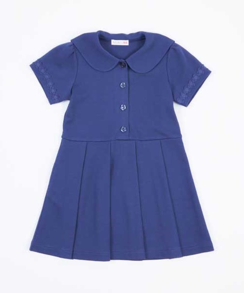 KP（ケーピー）の「リップルポンチのセーラーカラー半袖ワンピース(120～130cm)（ワンピース・キッズ・ネイビー/ラベンダー・120cm/130cm）」の11枚目の写真