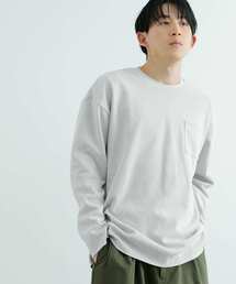 ITEMS URBANRESEARCH | 裏配色カノコ ロングスリーブ カットソー(Tシャツ/カットソー)
