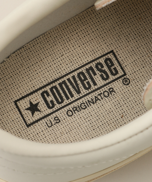 CONVERSE(コンバース)の「【CONVERSE/コンバース】STARBARS US LEATHER:スニーカー(スニーカー・レディース・ホワイト・25cm/24.5cm/24cm/23.5cm/23cm)」の10枚目の写真