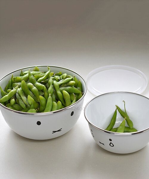 I.D.E.A international（イデアインターナショナル）の「ミッフィーミキシングボール3点セット（キッチンツール・レディース・ホワイト・ﾌﾘ-）」の2枚目の写真