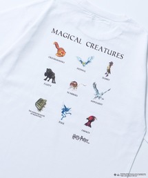 Salong hameu（サロン ハミュー）の「HP P/W GRAPHIC S/S TEE/クリーチャーズ スウィートアソートグラフィック バックフォトプリントTシャツ/半袖 ハリー・ポッター（Tシャツ/カットソー・メンズ）」