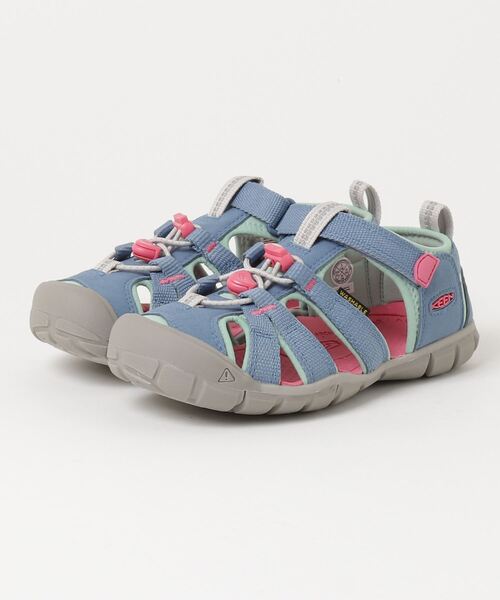 KEEN(キーン)の「SEACAMP II CNX / シーキャンプ ツー シーエヌエックス / キッズ サンダル(サンダル・キッズ・ライトブルー・23.5cm/22.5cm/22cm/21cm/20cm)」の9枚目の写真