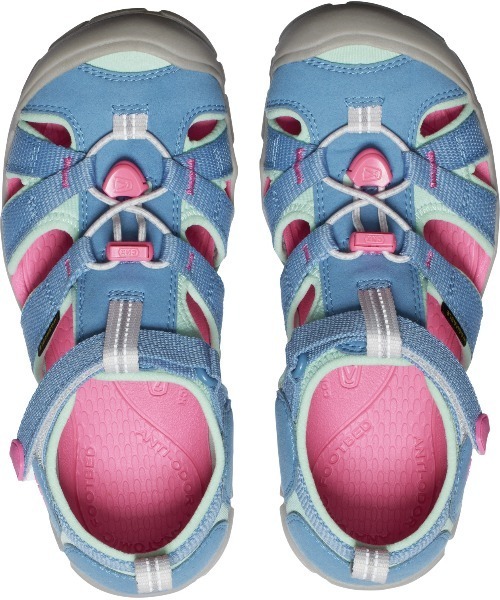KEEN(キーン)の「SEACAMP II CNX / シーキャンプ ツー シーエヌエックス / キッズ サンダル(サンダル・キッズ・ライトブルー・23.5cm/22.5cm/22cm/21cm/20cm)」の6枚目の写真