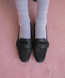 RODE SKO | 『MADE IN JAPAN』スクエアトゥリボンローファー(ドレスシューズ)