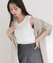 KATHARINE ROSS | 【KATHARINE ROSS】ブライトテレコノースリ(Tシャツ/カットソー)