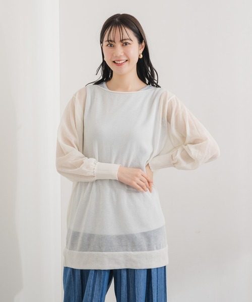 tシャツ 「KATHARINE ROSS」ブライトテレコノースリ レディース KATHARINE ROSS tシャツ 「KATHARINE ROSS」ブライトテレコ