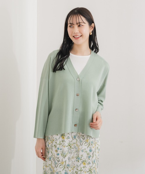 KATHARINE ROSS(キャサリンロス)の「【KATHARINE ROSS】ブライトテレコノースリ(Tシャツ/カットソー・レディース・ブラック/ライトブルー/ラベンダー/ホワイト/ライトベージュ・MEDIUM)」の18枚目の写真