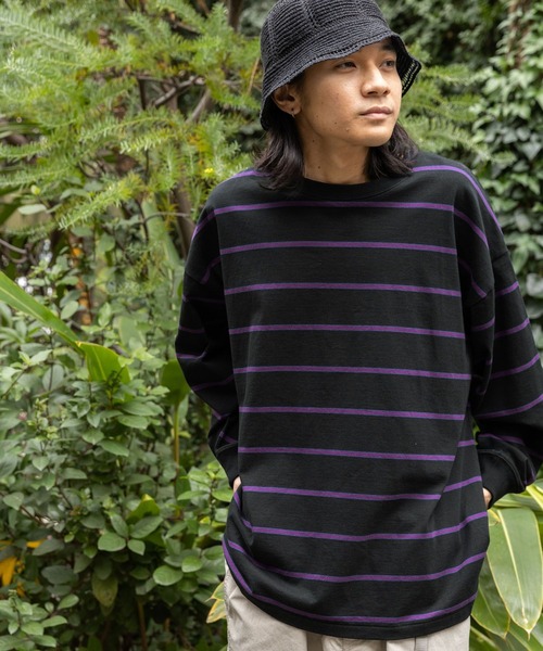 niko and...（ニコアンド）の「クロシェ編み風ハット（ハット・メンズ・ブラウン/ブラック・FREE）」の5枚目の写真