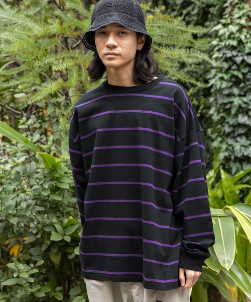 niko and...（ニコアンド）の「クロシェ編み風ハット（ハット・メンズ・ブラウン/ブラック・FREE）」の6枚目の写真